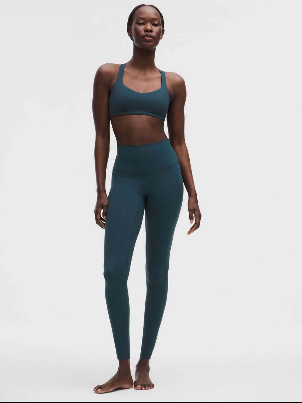 lululemon indochine blue High-Rise align leggings size 12 - Picture 5 of 10
